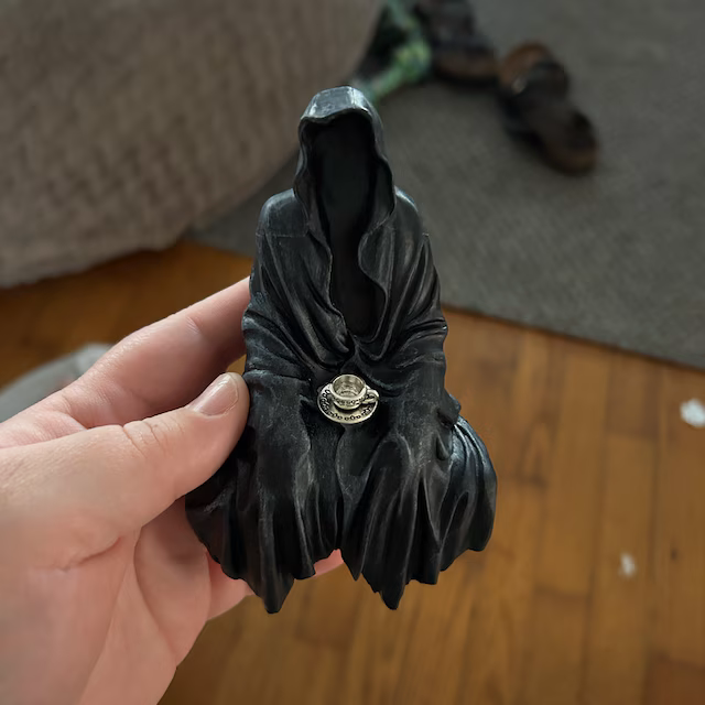 Grim Reaper Inspiration Bookshelf Figurine - CollectibleJoy