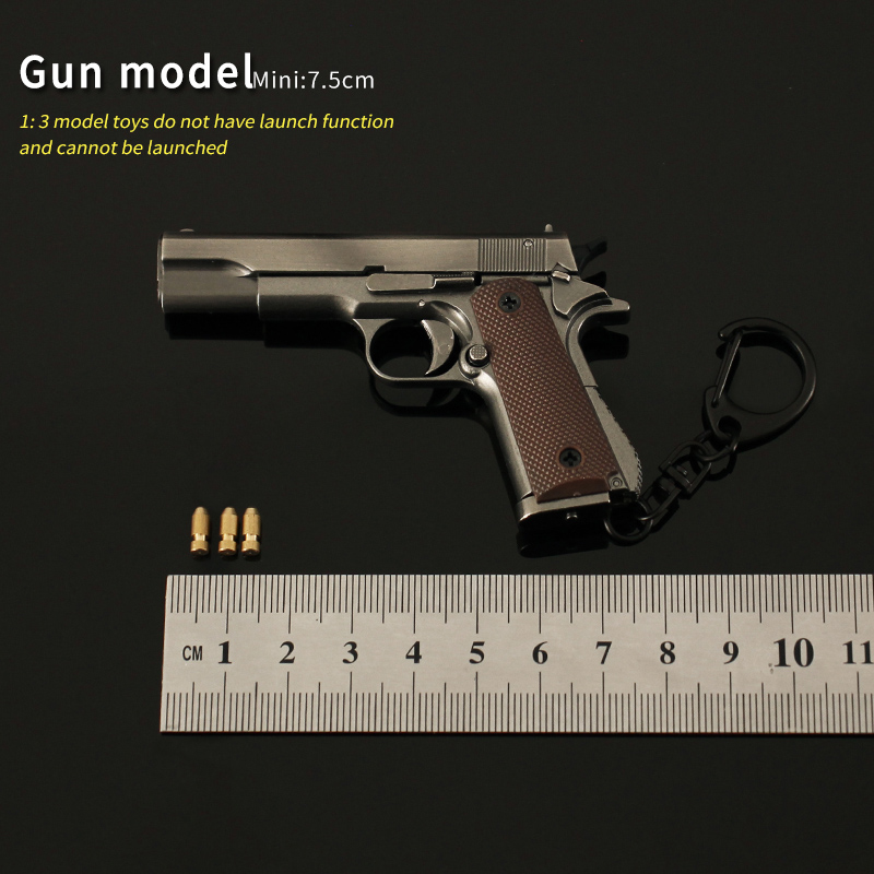M1911 Miniature Alloy Small Colt Pistol 7CM/2.8"