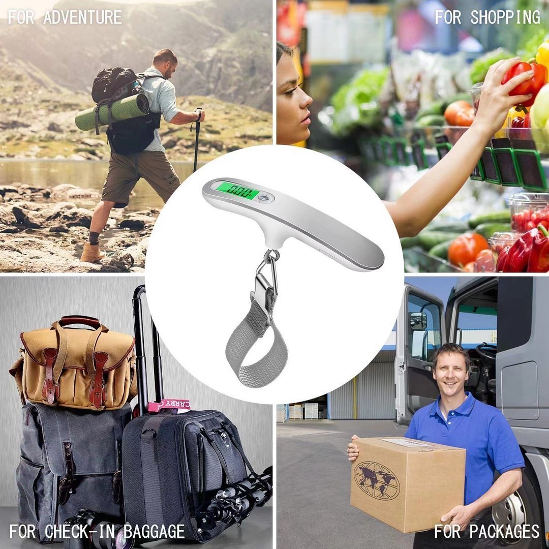 🔥LAST DAY 48% OFF🔥Portable Electronic Hook Scale with Strong Nylon Strap