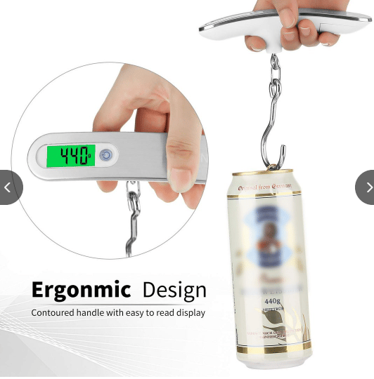🔥LAST DAY 48% OFF🔥Portable Electronic Hook Scale with Strong Nylon Strap