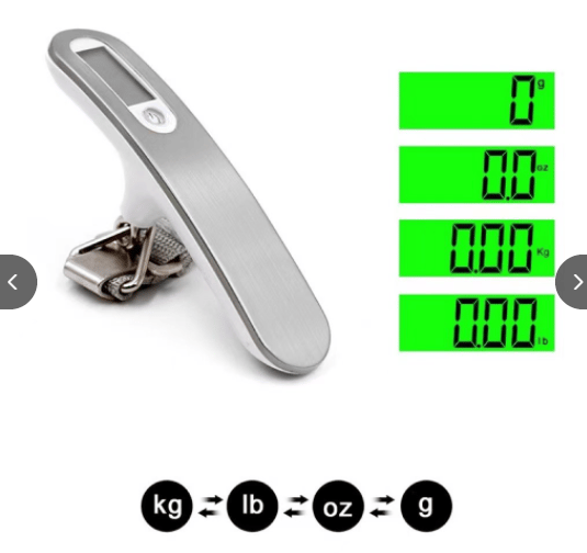 🔥LAST DAY 48% OFF🔥Portable Electronic Hook Scale with Strong Nylon Strap