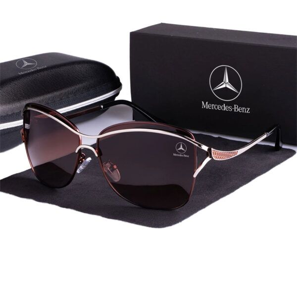 Modne okulary polaryzacyjne Mercedes Benz