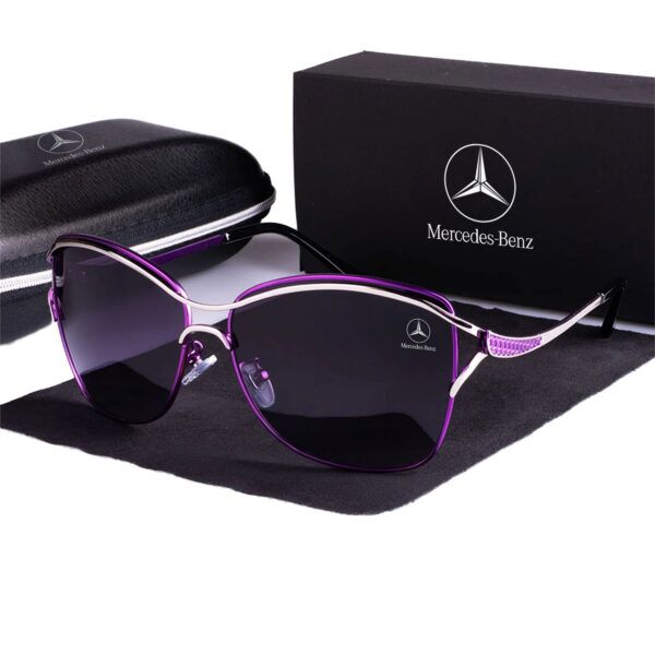 Modne okulary polaryzacyjne Mercedes Benz