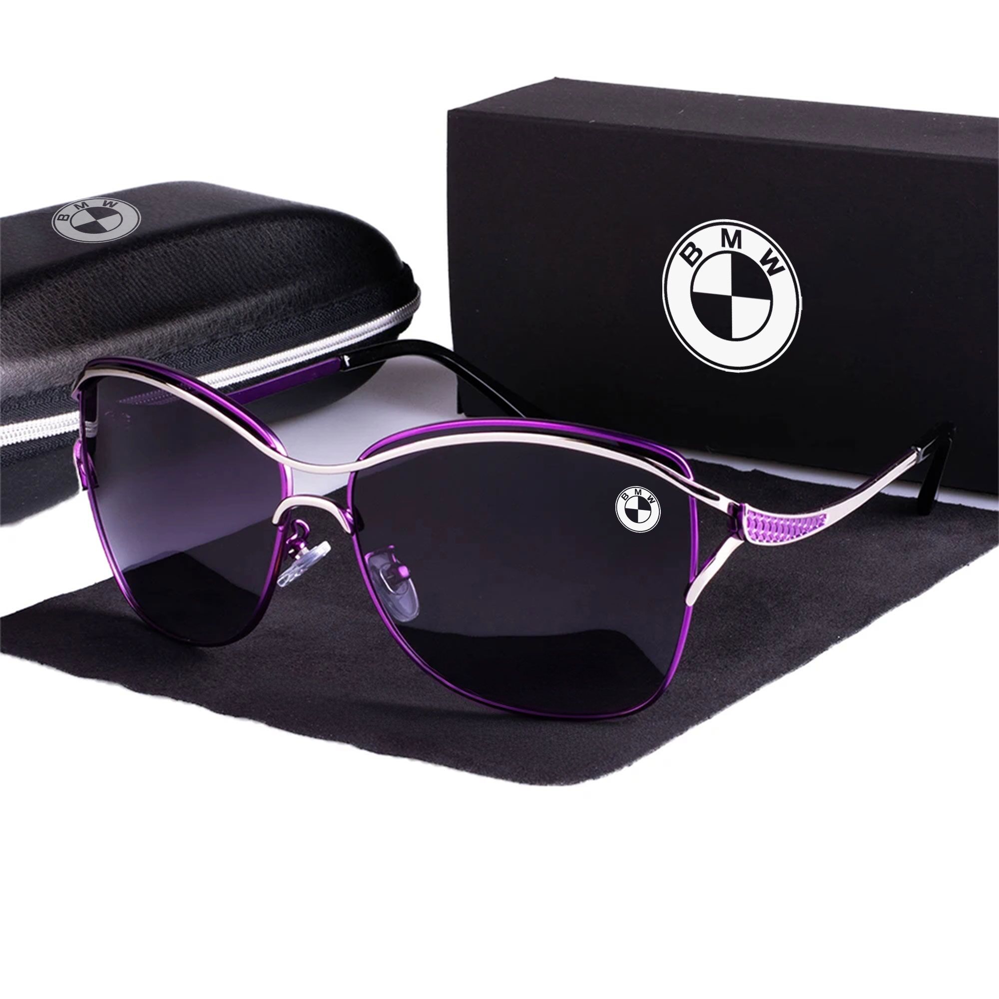 BM Eleganckie damskie okulary z polaryzacją