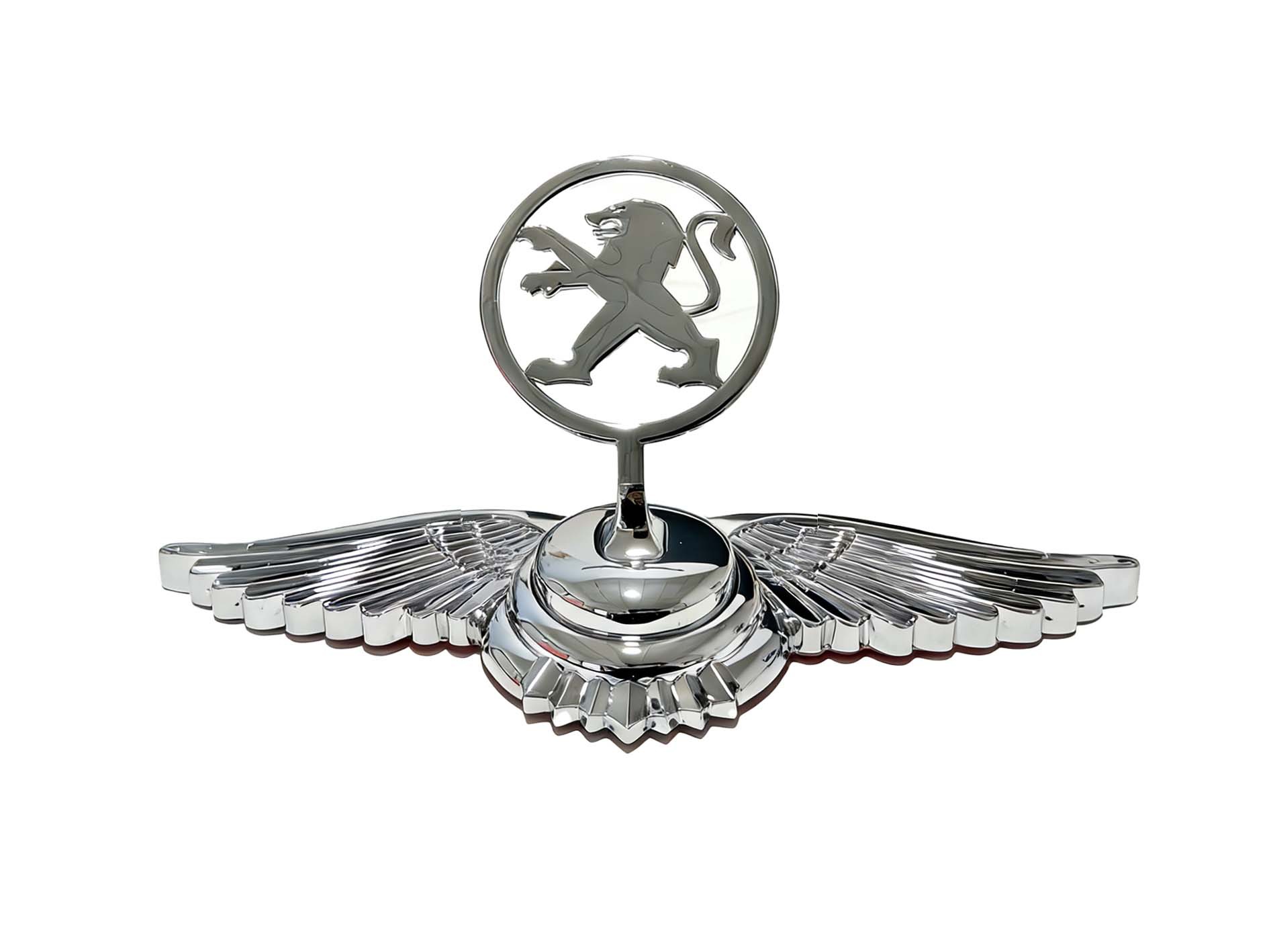 Naklejka z emblematem na maskę samochodu