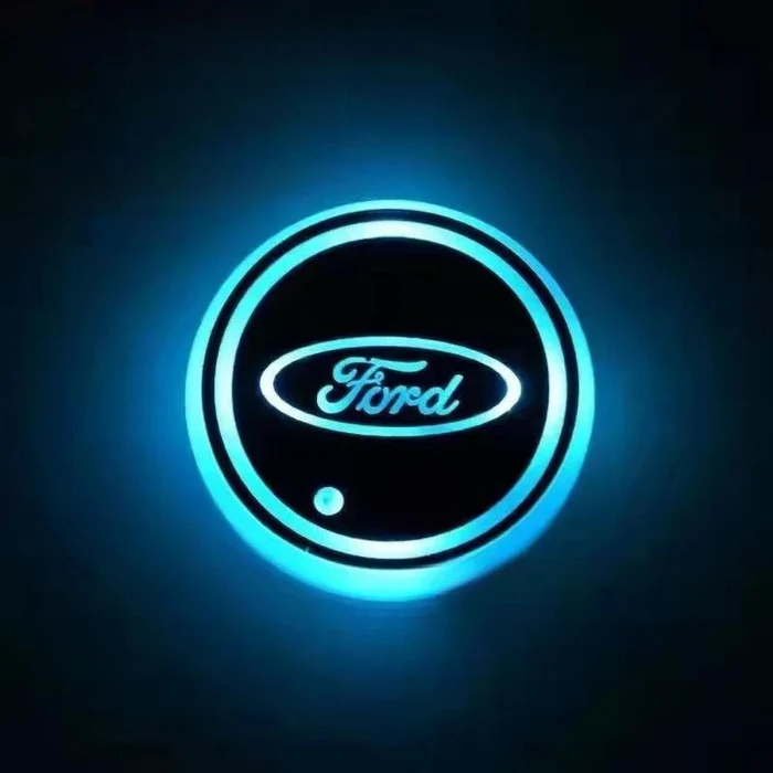 Kolorowe podstawki samochodowe LED