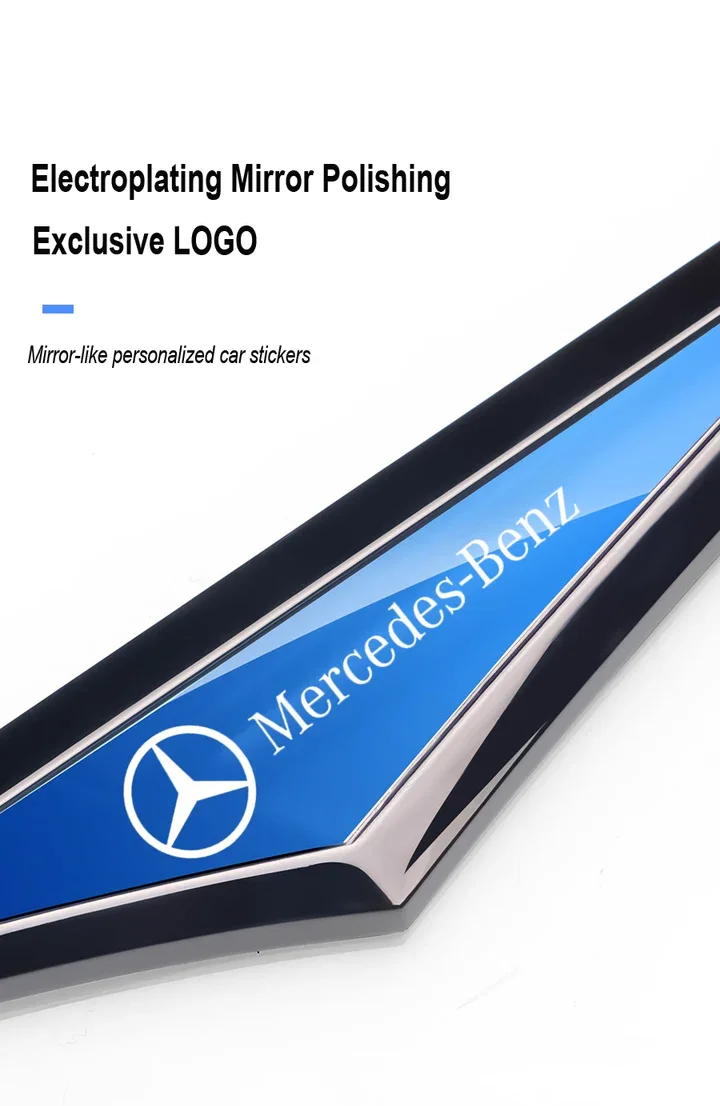 Kreatywne naklejki samochodowe z galwanizowanego metalu✨2 zdjęcia✨