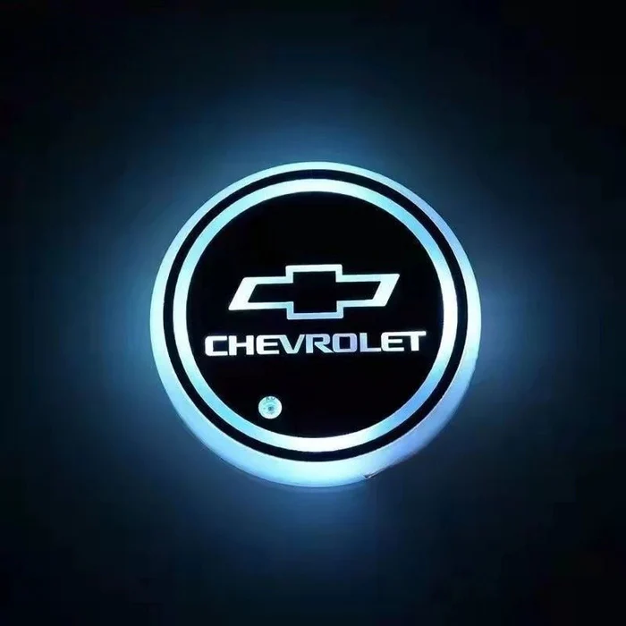 Kolorowe podstawki samochodowe LED