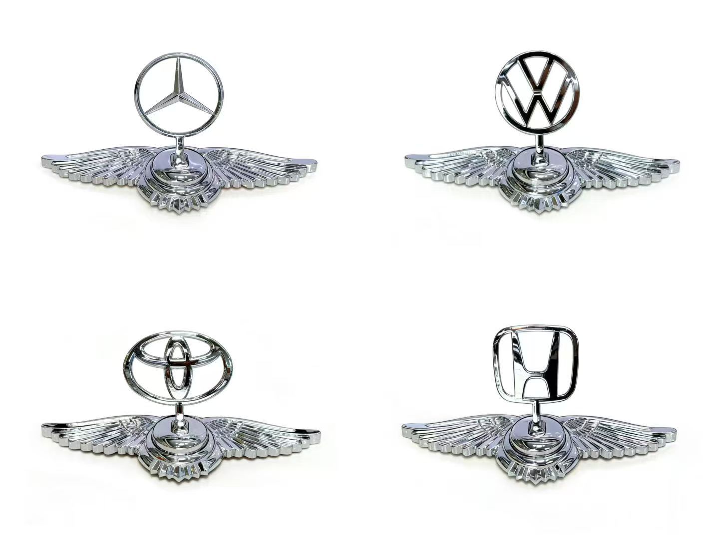 Naklejka z emblematem na maskę samochodu