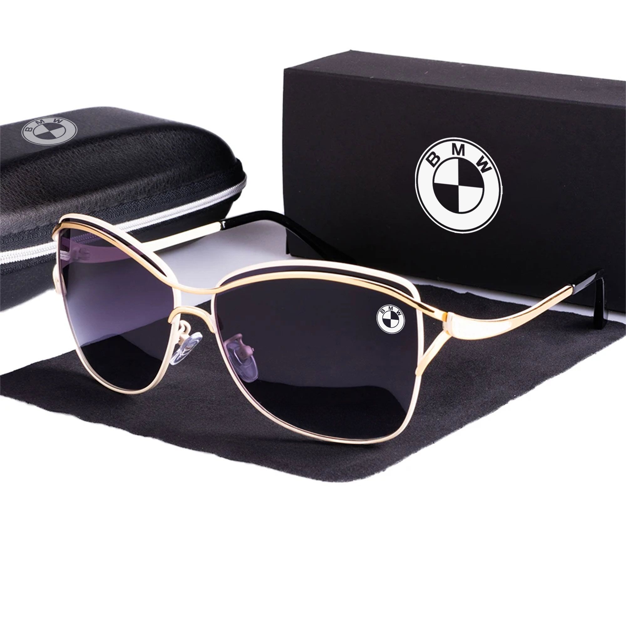BM Eleganckie damskie okulary z polaryzacją