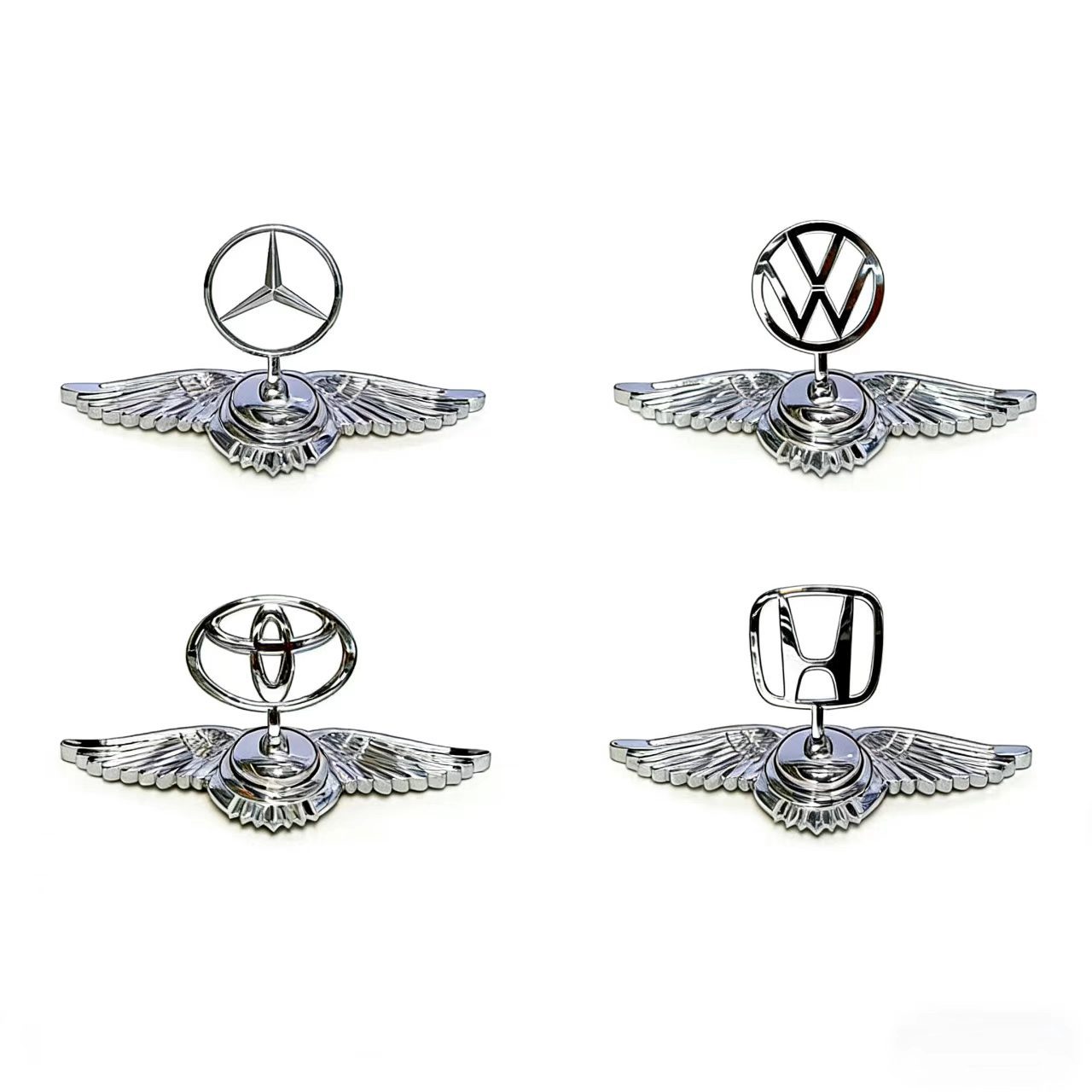 Naklejka z emblematem na maskę samochodu