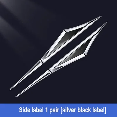 Kreatywne naklejki samochodowe z galwanizowanego metalu✨2 zdjęcia✨