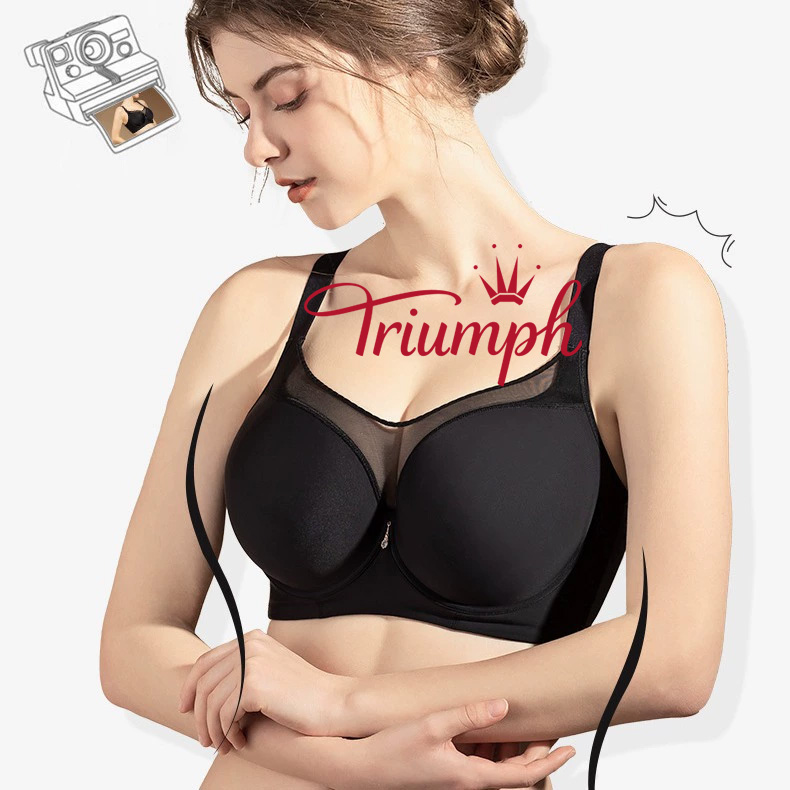 TRIUMPH® – 3 szt. 💖 50% ZNIŻKI✨ Nowy miękki koronkowy biustonosz damski