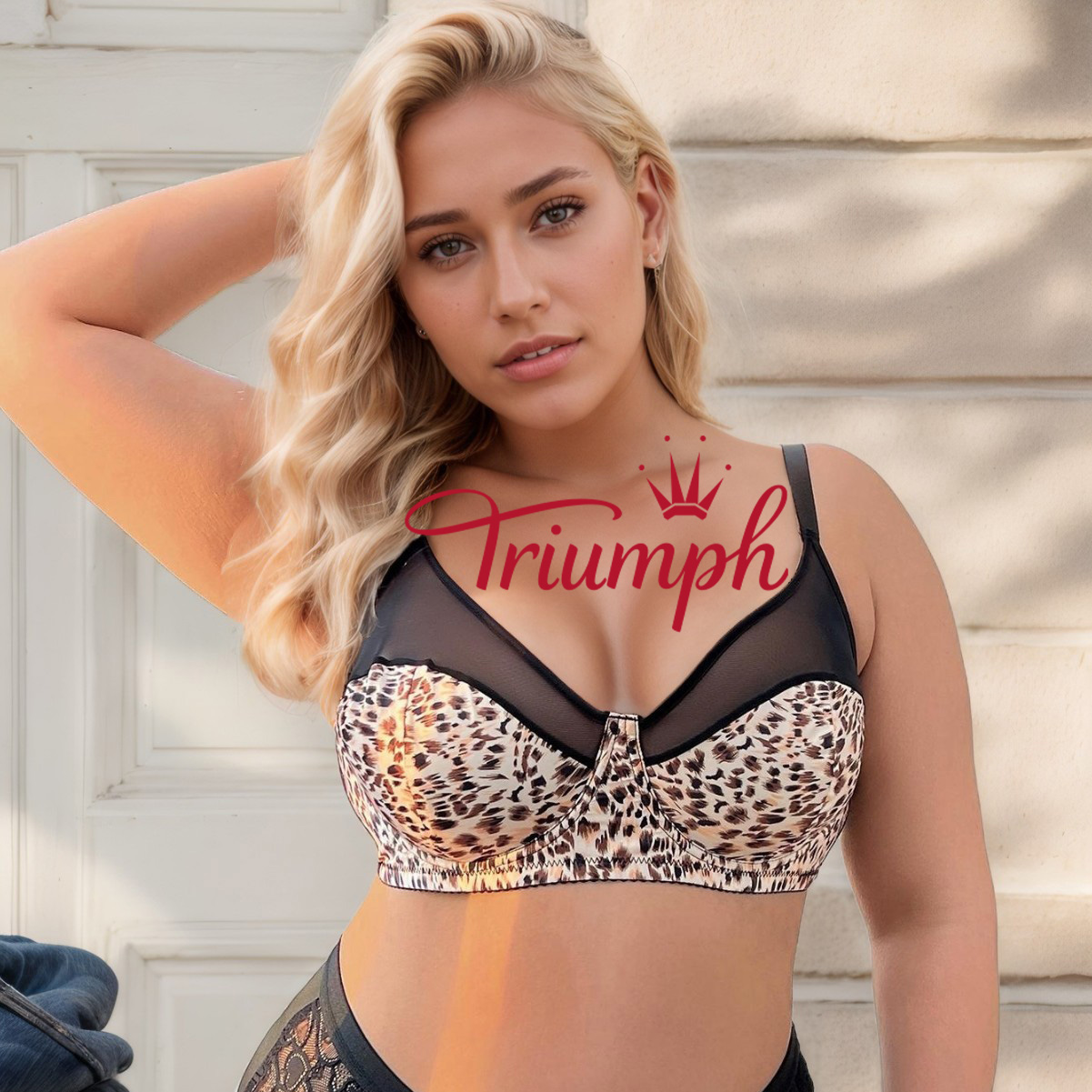 TRIUMPH® – 3 szt. 💖 50% ZNIŻKI✨ Nowy miękki koronkowy biustonosz damski
