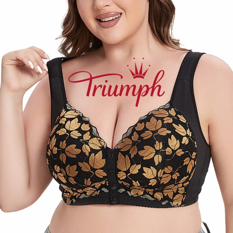 TRIUMPH® – 3 szt. 💖 50% ZNIŻKI✨ Nowy miękki koronkowy biustonosz damski