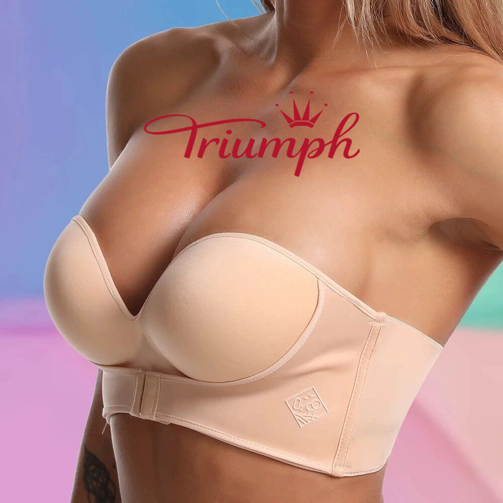 TRIUMPH® – 3 szt. 💖 50% ZNIŻKI✨ Nowy miękki koronkowy biustonosz damski