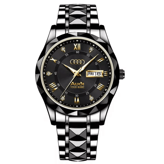 Mercedes-Benz 2025 Zegarek z włókna węglowego wolframu【Zegarki z logo różnych samochodów】