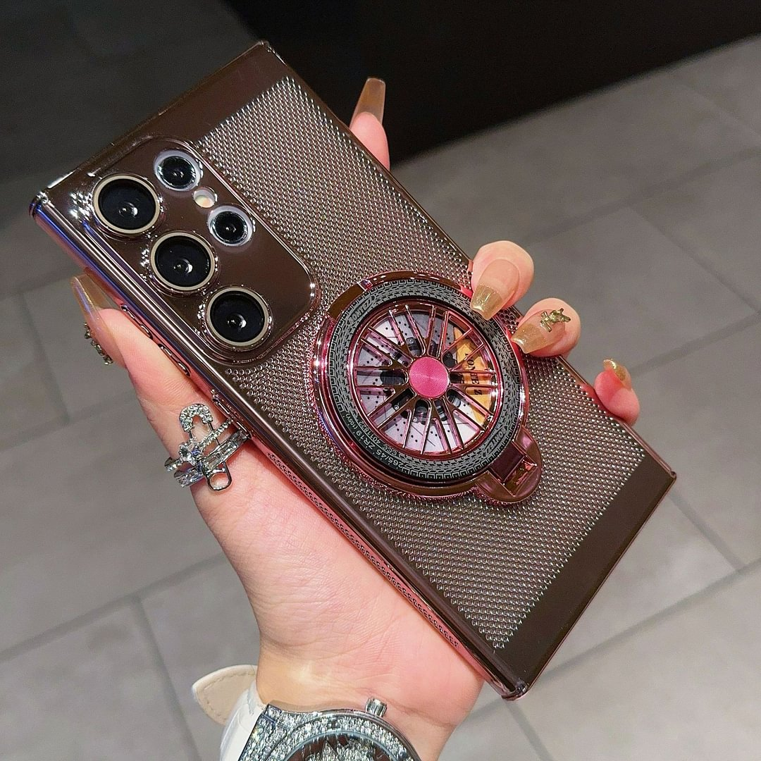 Do etui na telefony Samsung S25, S24, S23, S22 z obrotowym żyroskopem chłodzącym