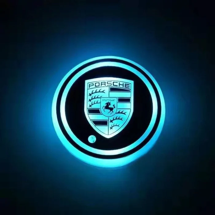 Kolorowe podstawki samochodowe LED