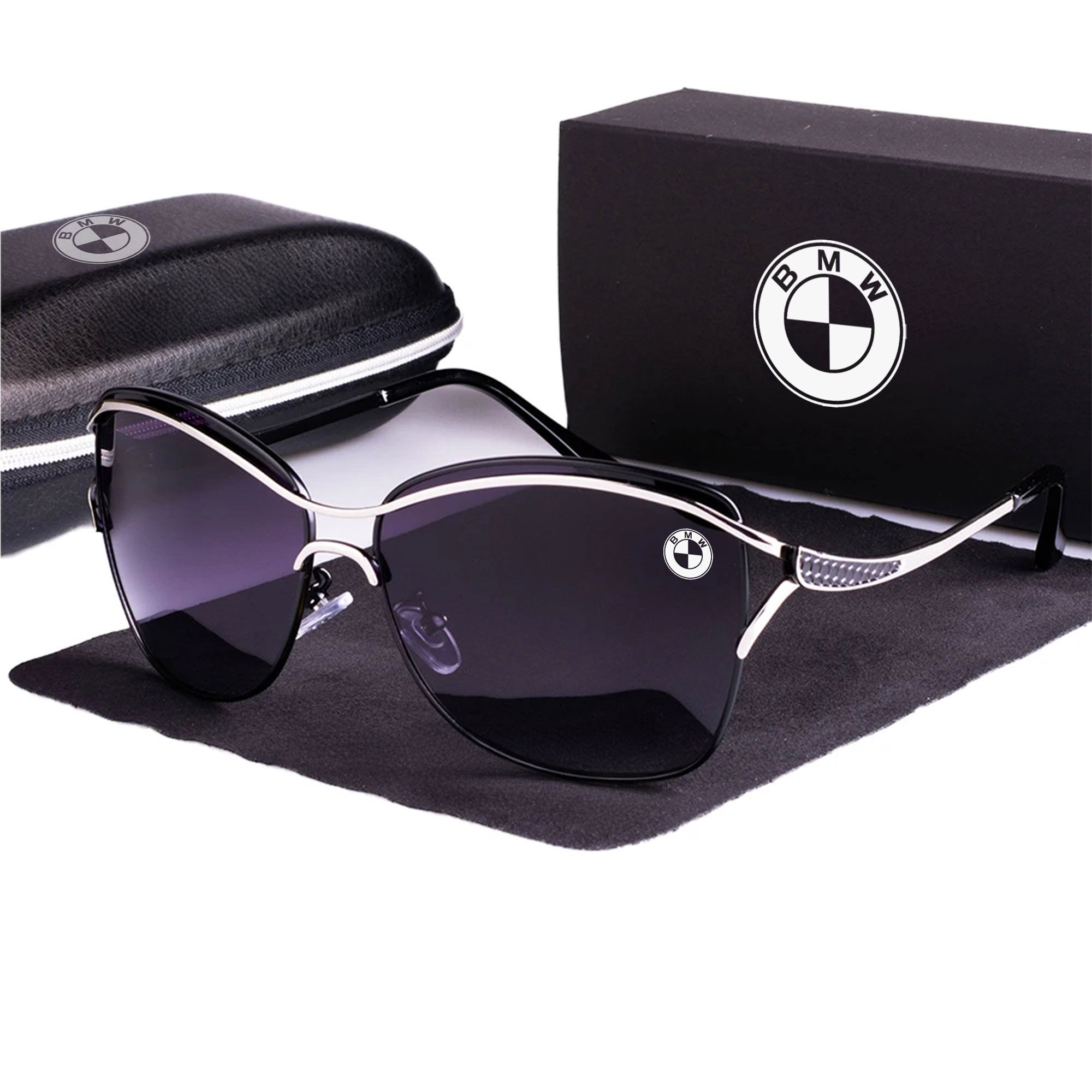 BM Eleganckie damskie okulary z polaryzacją