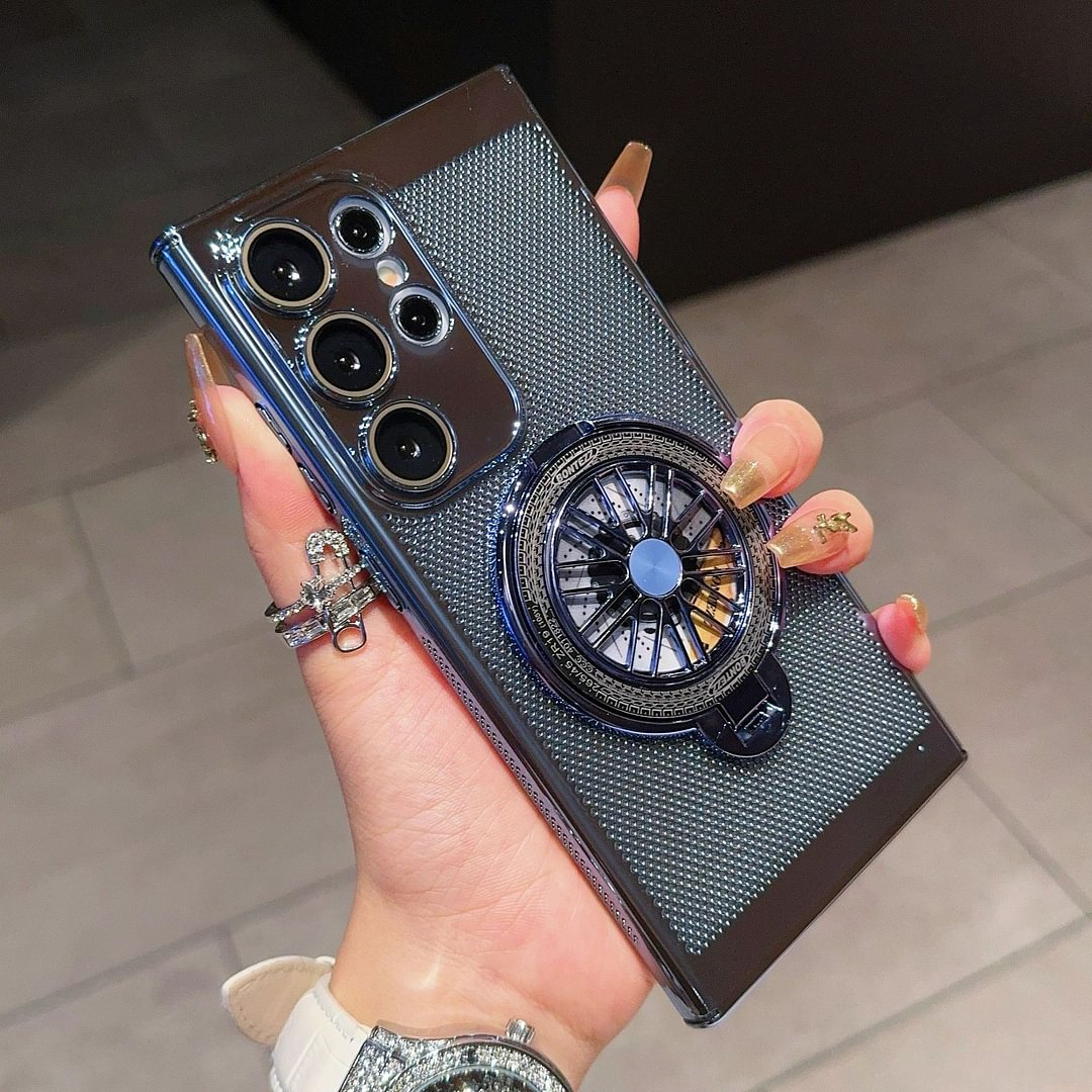 Do etui na telefony Samsung S25, S24, S23, S22 z obrotowym żyroskopem chłodzącym