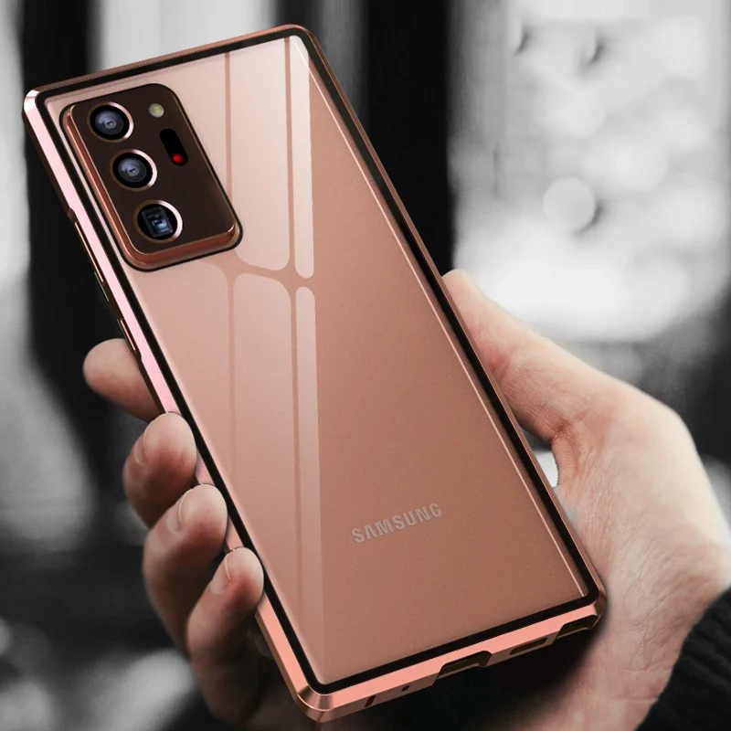 Etui na telefon Samsung Privacy — w pełni magnetyczne etui metalowe