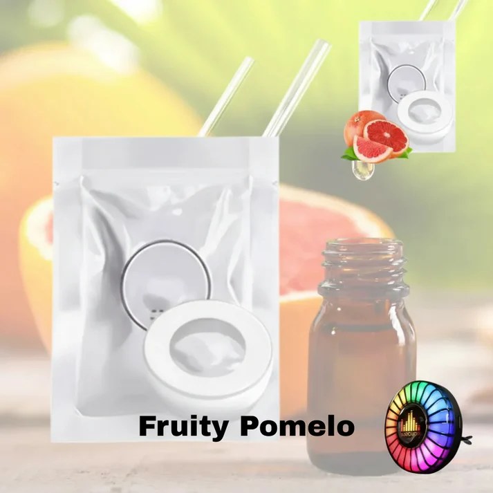 Muzyczna, rytmiczna lampa samochodowa LED z logo (z dyfuzorem zapachowym)