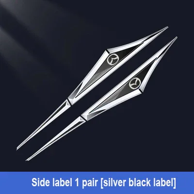 Kreatywne naklejki samochodowe z galwanizowanego metalu✨2 zdjęcia✨