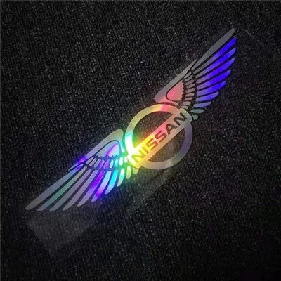 Laserowa naklejka na samochód 3D Angel Wings ✧5PCS✧