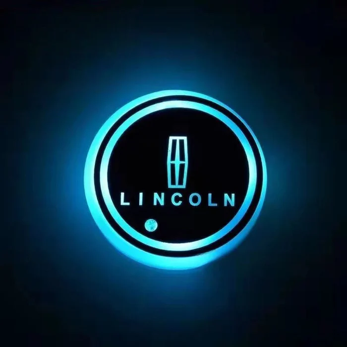 Kolorowe podstawki samochodowe LED