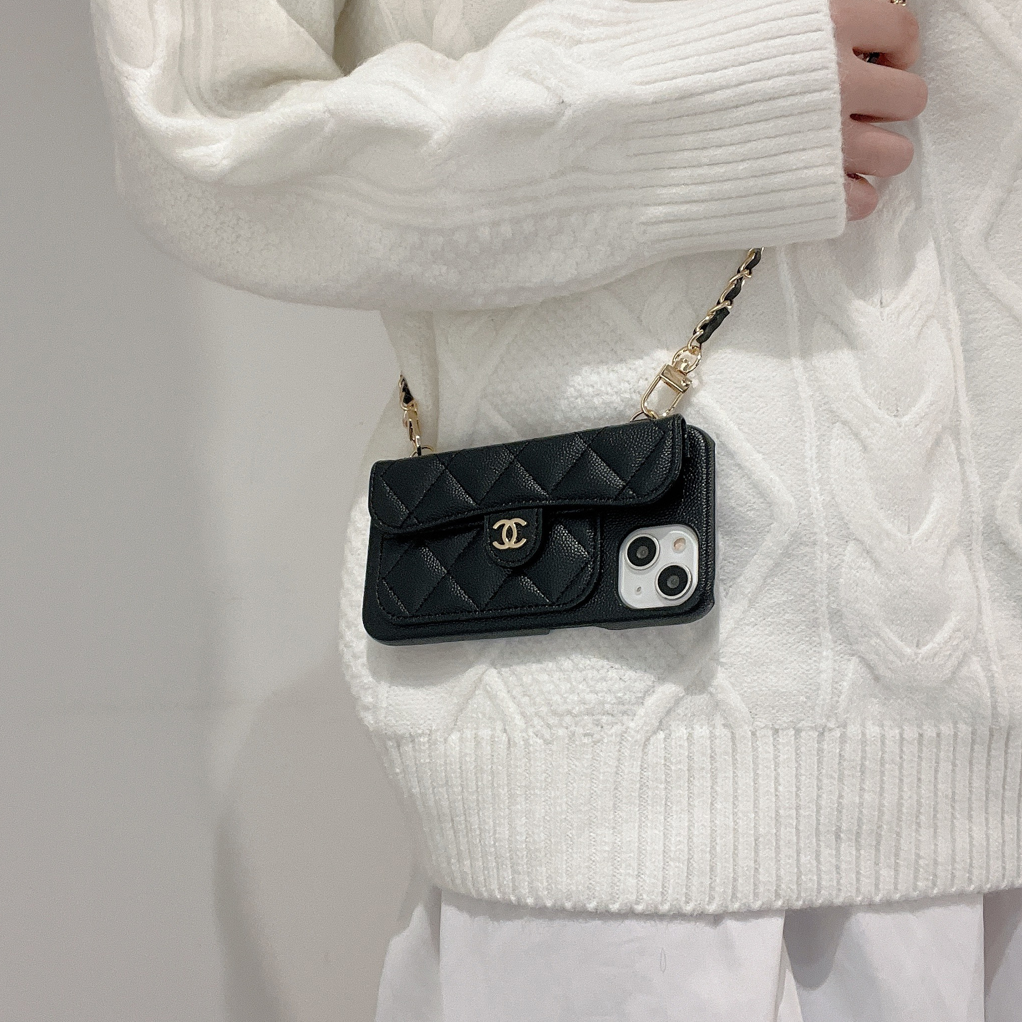 Torba w 4 kolorach, luksusowe skórzane etui na telefon