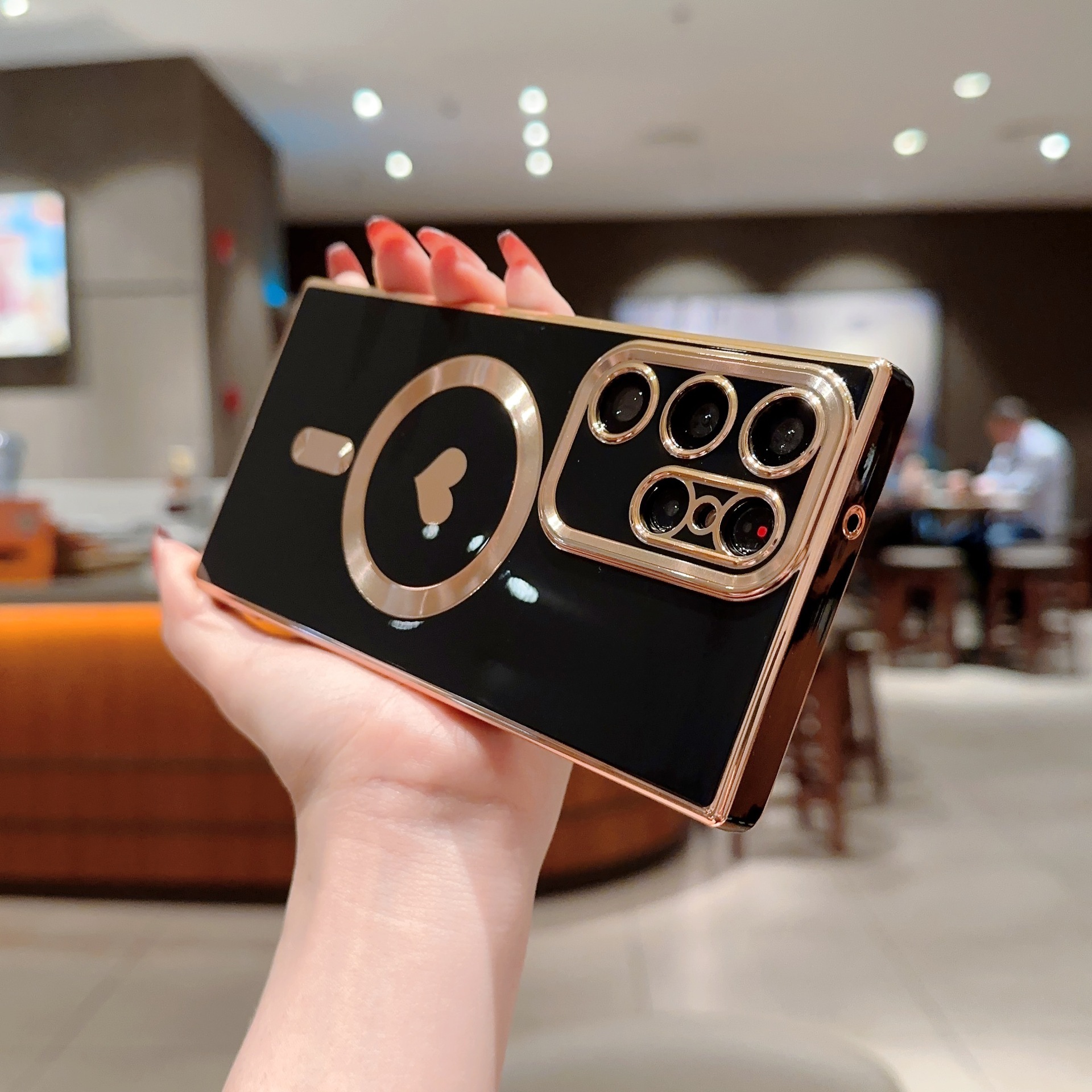 Magnetyczne etui na telefon Samsung Galaxy S23 S22 S21 Love