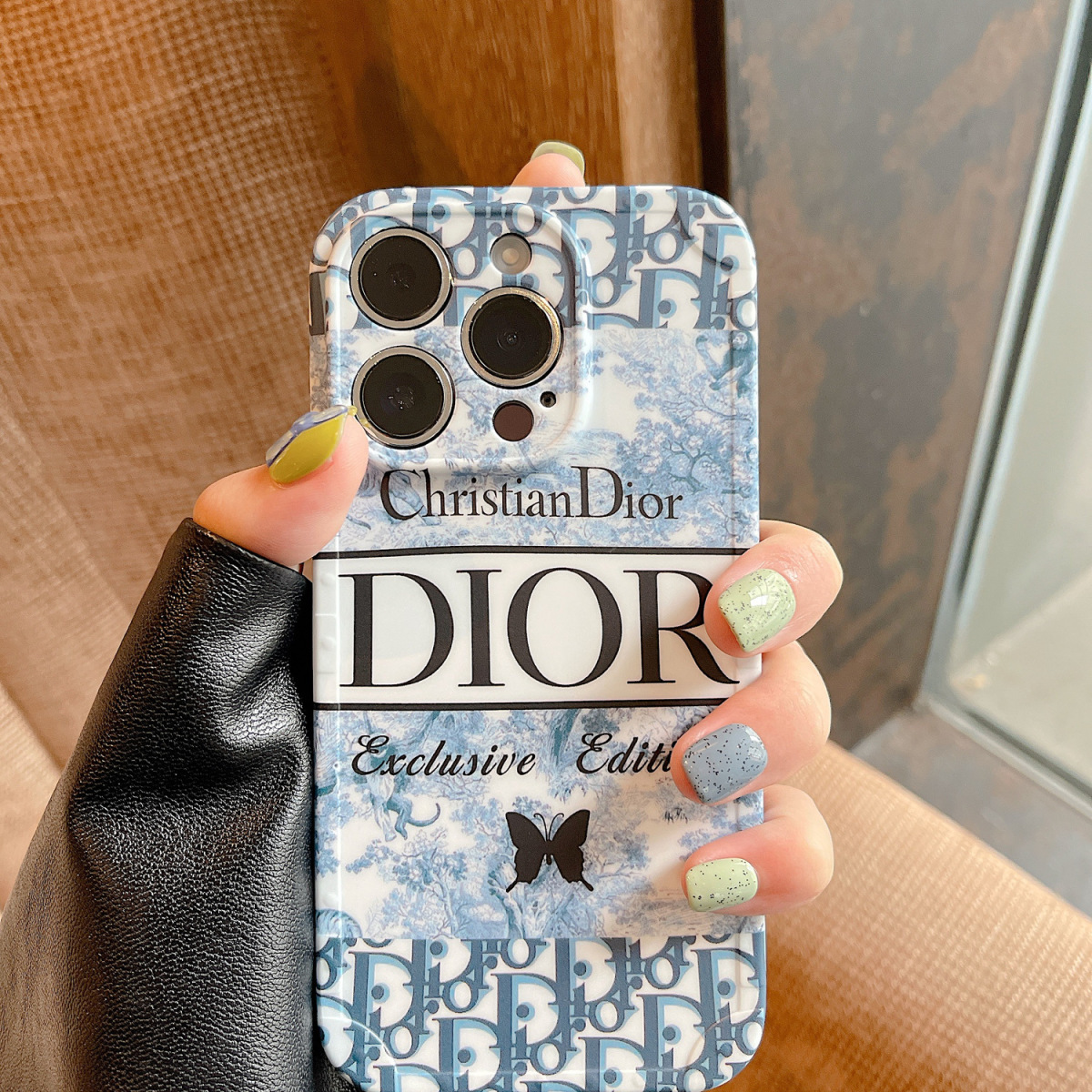 Capa para celular anti-queda leve e luxuosa de última geração