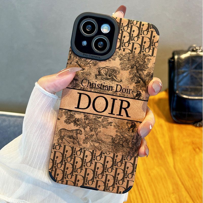 Capa de celular anti-queda para iPhone de marca moderna europeia e americana