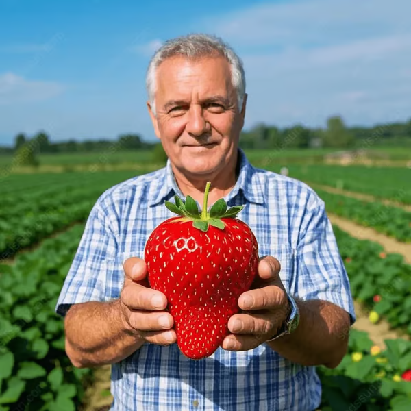 🔥🍓Sementes de Morango Cremosa