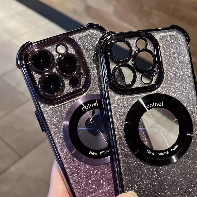🌈📱 Capa magnética anti-queda 3D para celular 🥰Proteja seu iPhone com estilo!