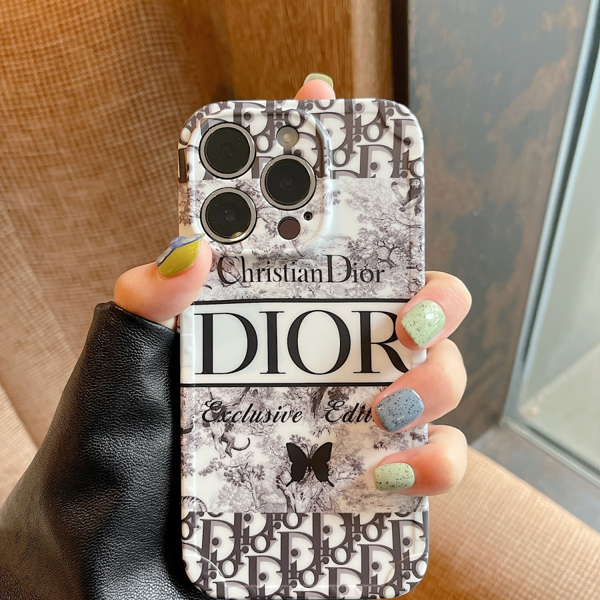 Capa para celular anti-queda leve e luxuosa de última geração