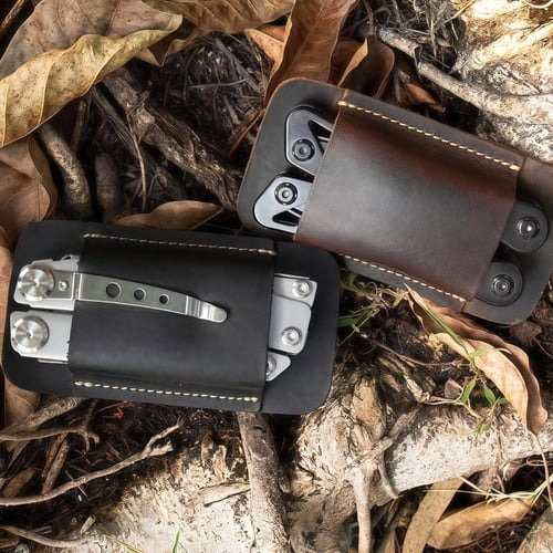 Leather Pocket Belt Knife Case