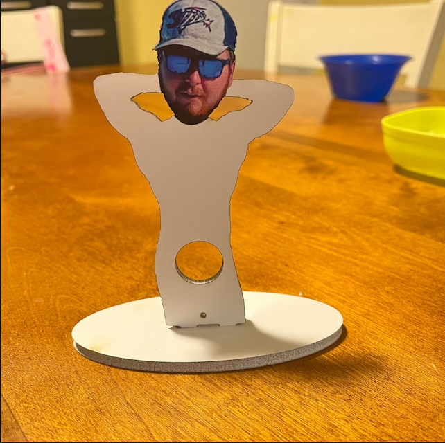 Funny bachelorette party favors, stripper shooter holder