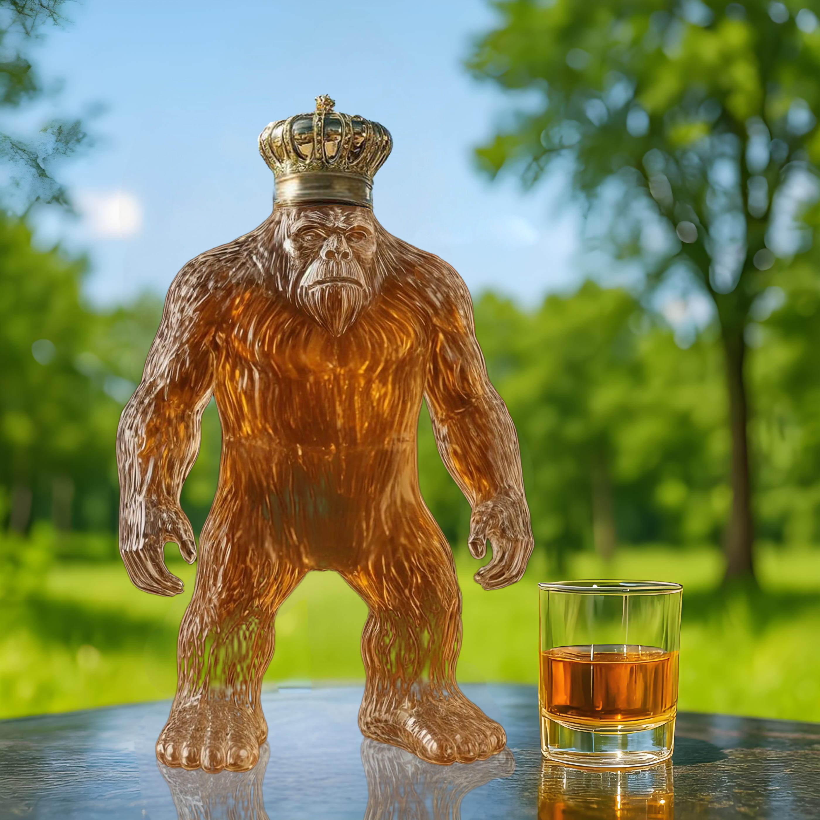 Bigfoot Whiskey Bottle