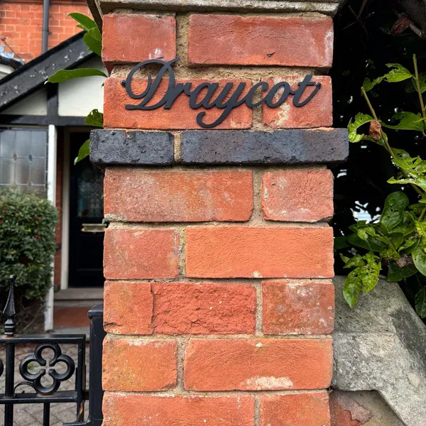 Personalized Metal Words Custom Design