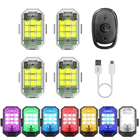 High Brightness Wireless LED Strobe Light