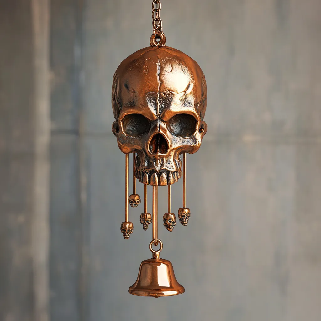 💀Dark-aura Skull Ornament