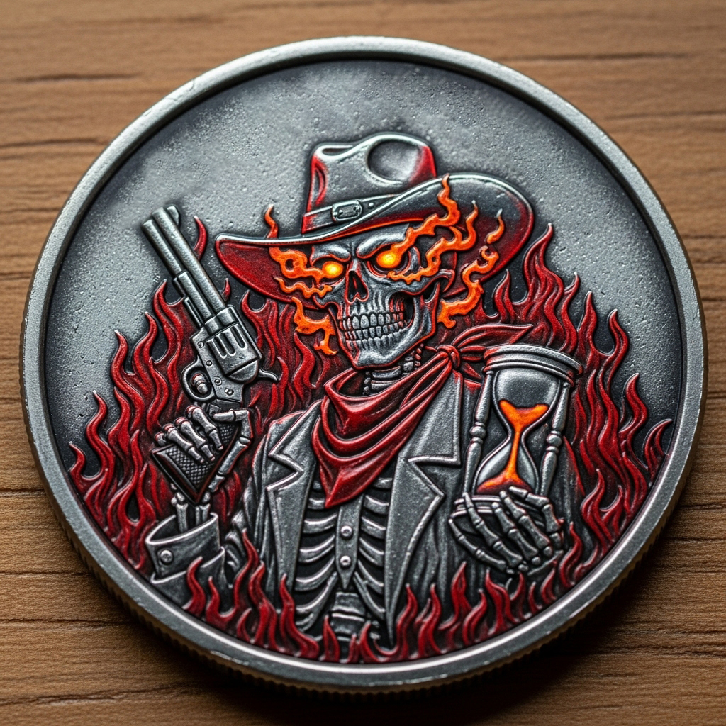 "Memento Mori" limited edition commemorative coins