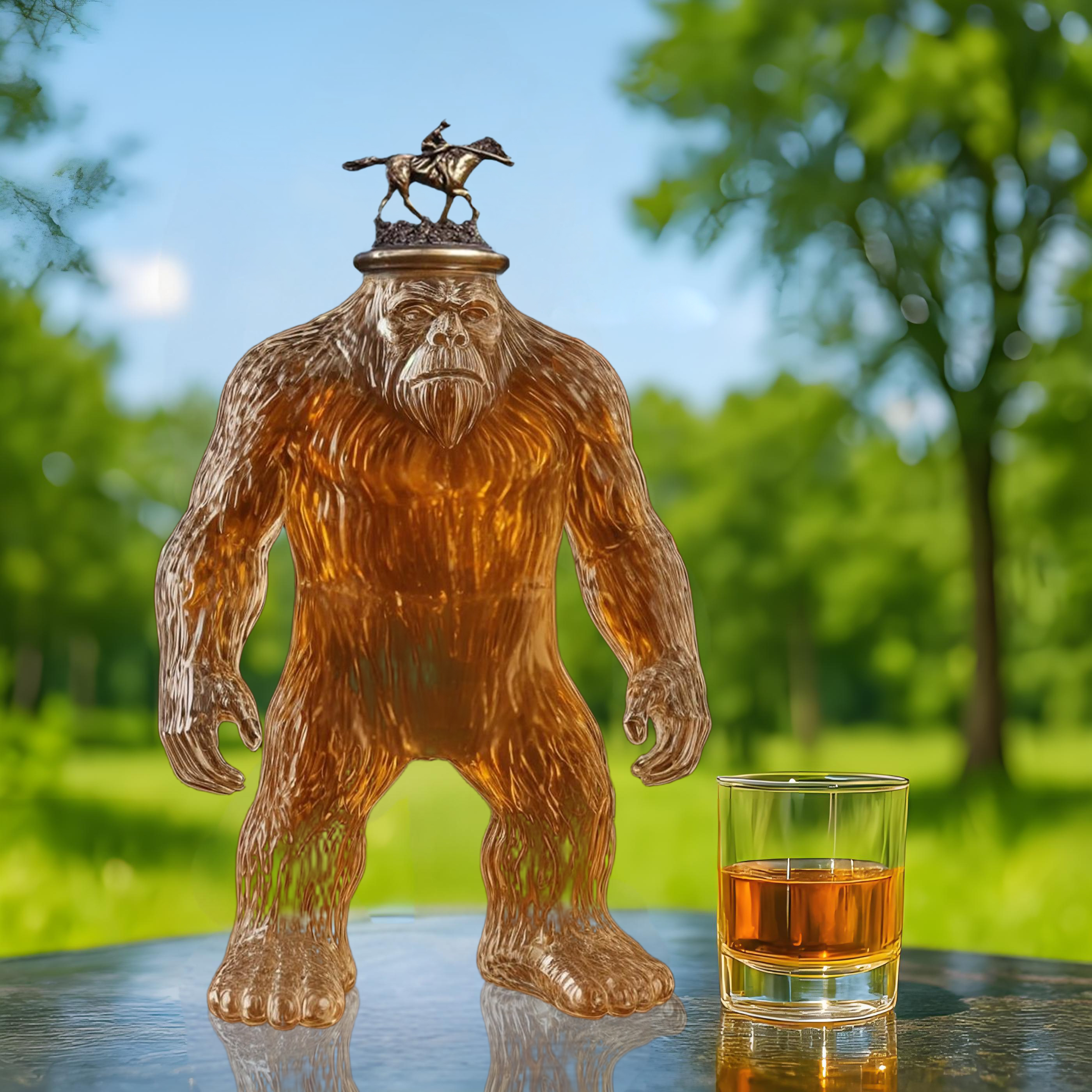 Bigfoot Whiskey Bottle