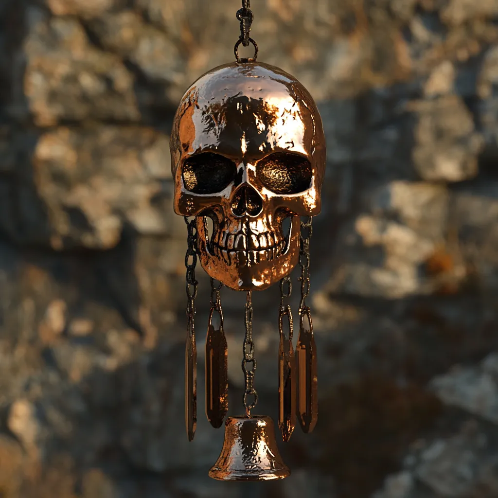 💀Dark-aura Skull Ornament