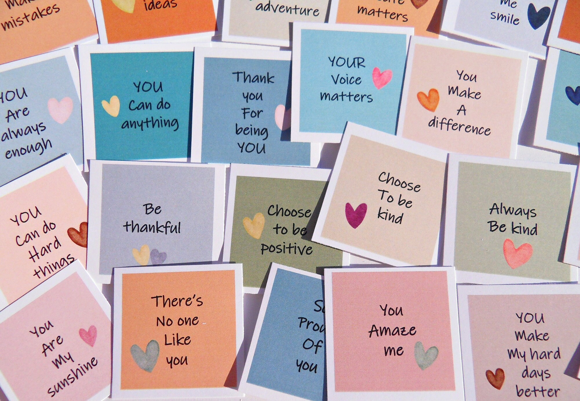 Mini Encouragement Cards