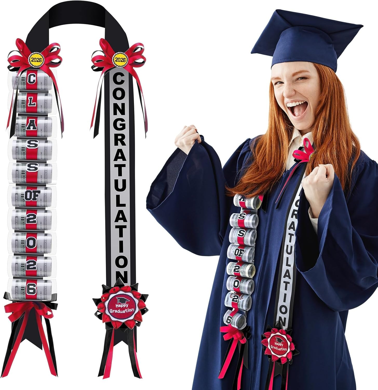 Money Lei Graduation Sash – The Ultimate Class of 2026 Cash Gift