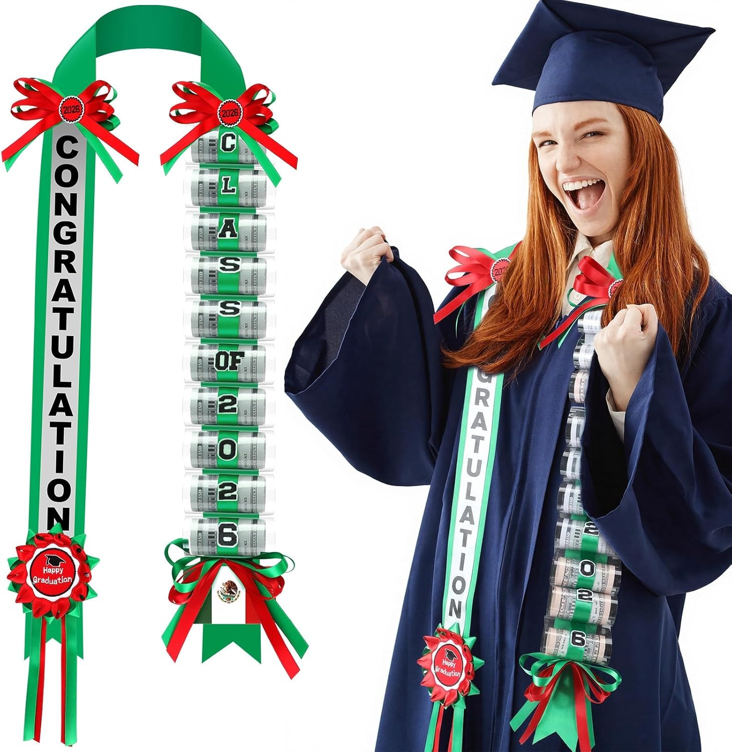 Money Lei Graduation Sash – The Ultimate Class of 2026 Cash Gift
