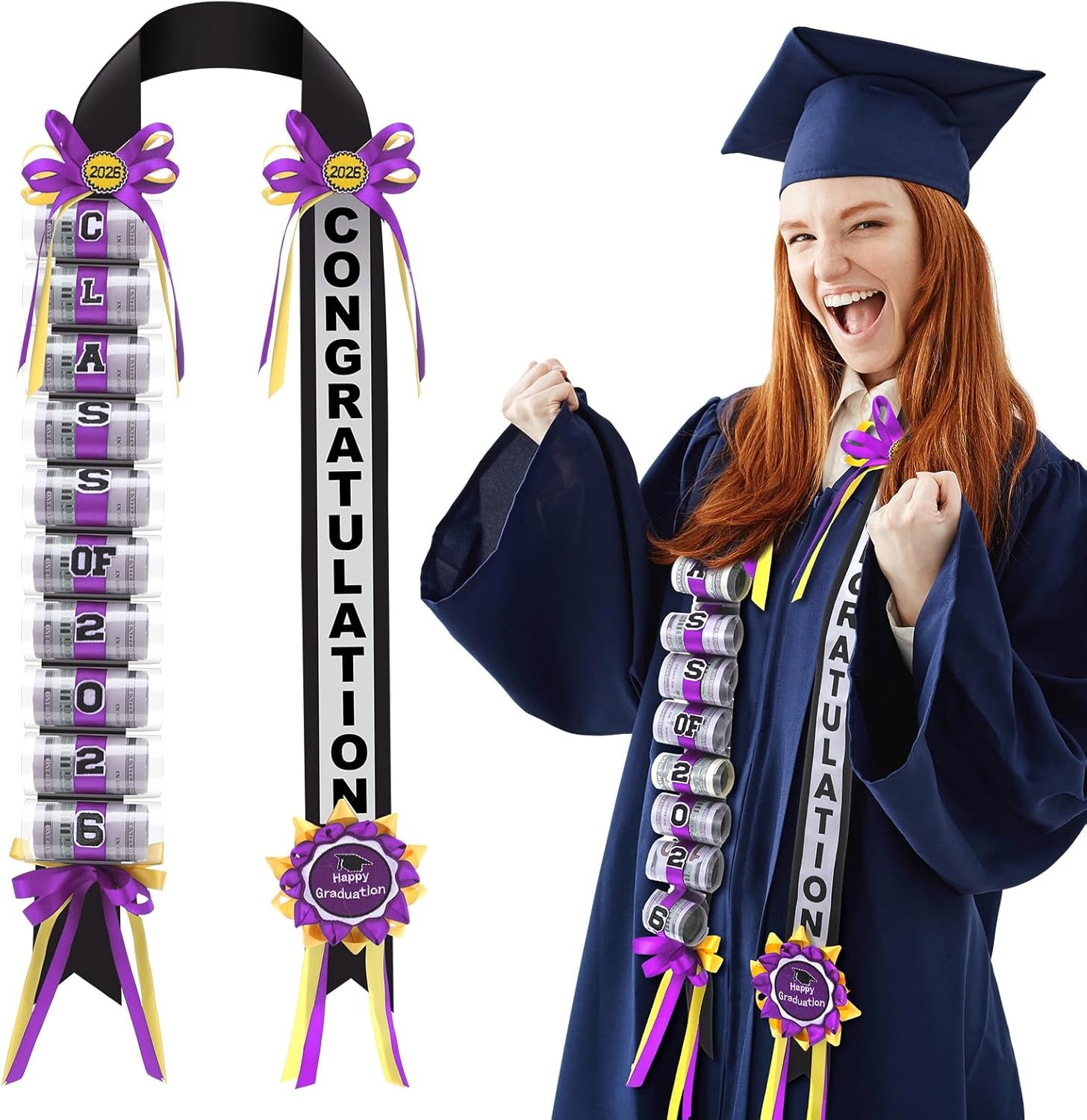 Money Lei Graduation Sash – The Ultimate Class of 2026 Cash Gift